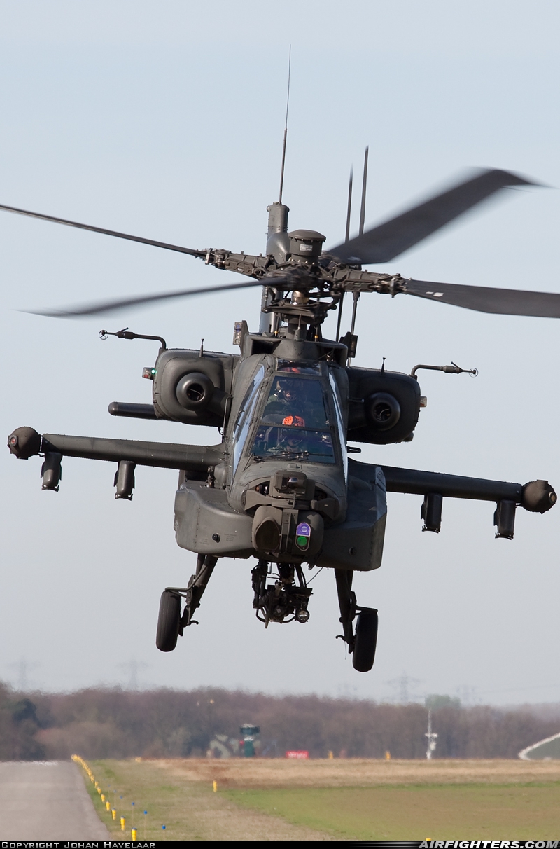 Netherlands - Air Force Boeing AH-64DN Apache Longbow Q-24 at Bergen op Zoom - Woensdrecht (WOE / BZM / EHWO), Netherlands