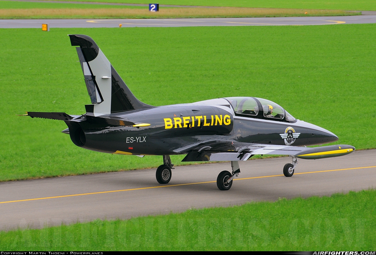 Private - Breitling Jet Team Aero L-39C Albatros ES-YLX at Emmen (EML / LSME), Switzerland