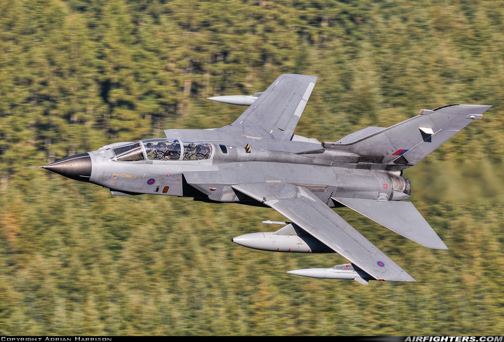 Company Owned - BAe Systems Panavia Tornado GR4A ZA402 at Off-Airport - Machynlleth Loop Area, UK