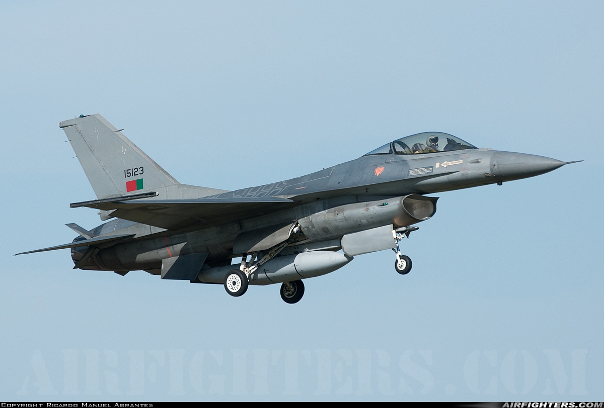 Portugal - Air Force General Dynamics F-16AM Fighting Falcon 15123 at Monte Real (BA5) (LPMR), Portugal