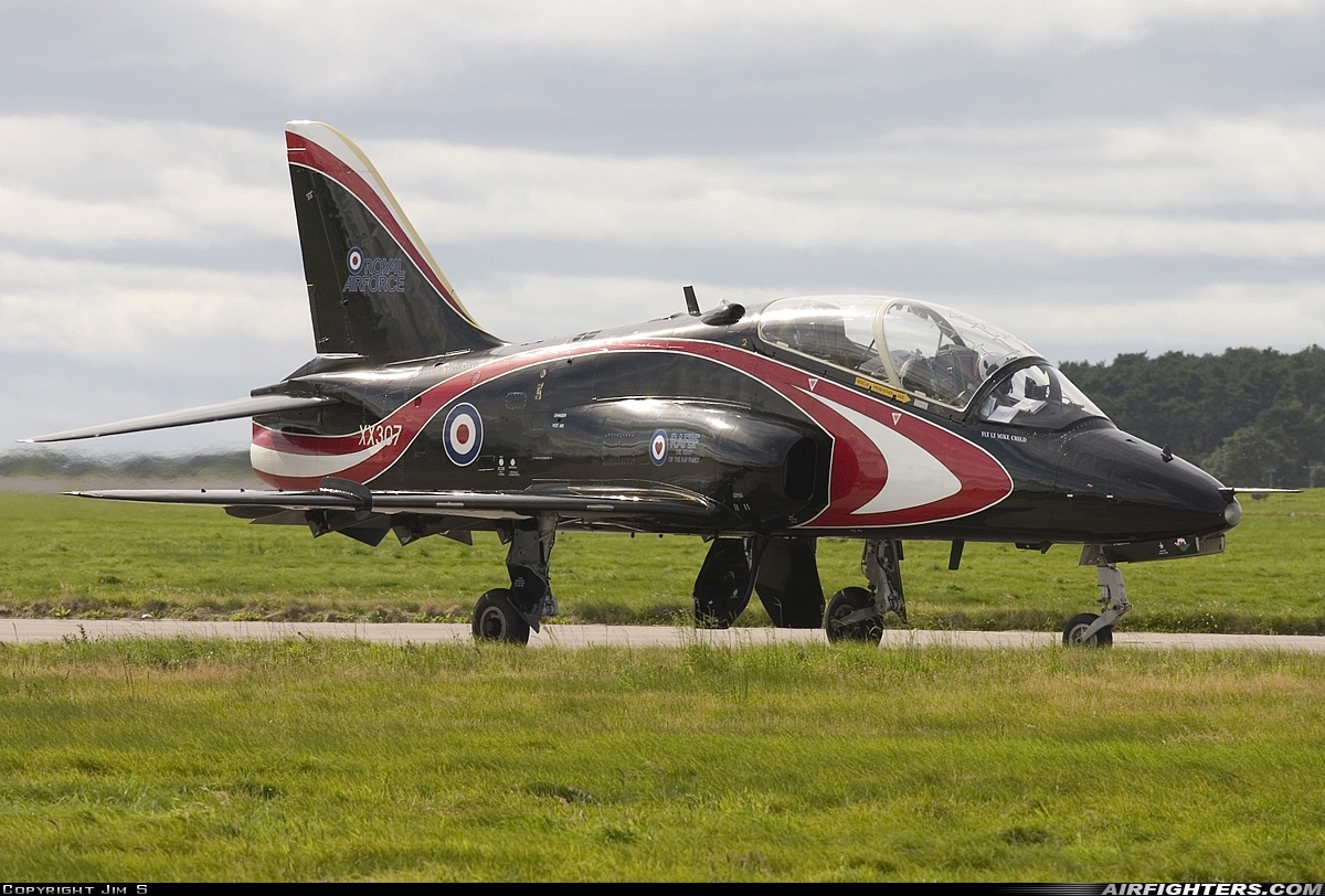 UK - Air Force British Aerospace Hawk T.1 XX307 at Lossiemouth (LMO / EGQS), UK