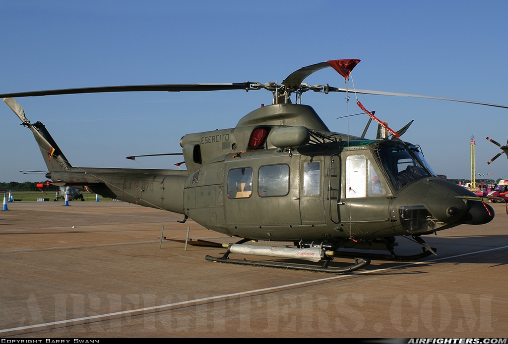 Italy - Army Bell AB412 (ESC-5) MM81361 at Fairford (FFD / EGVA), UK