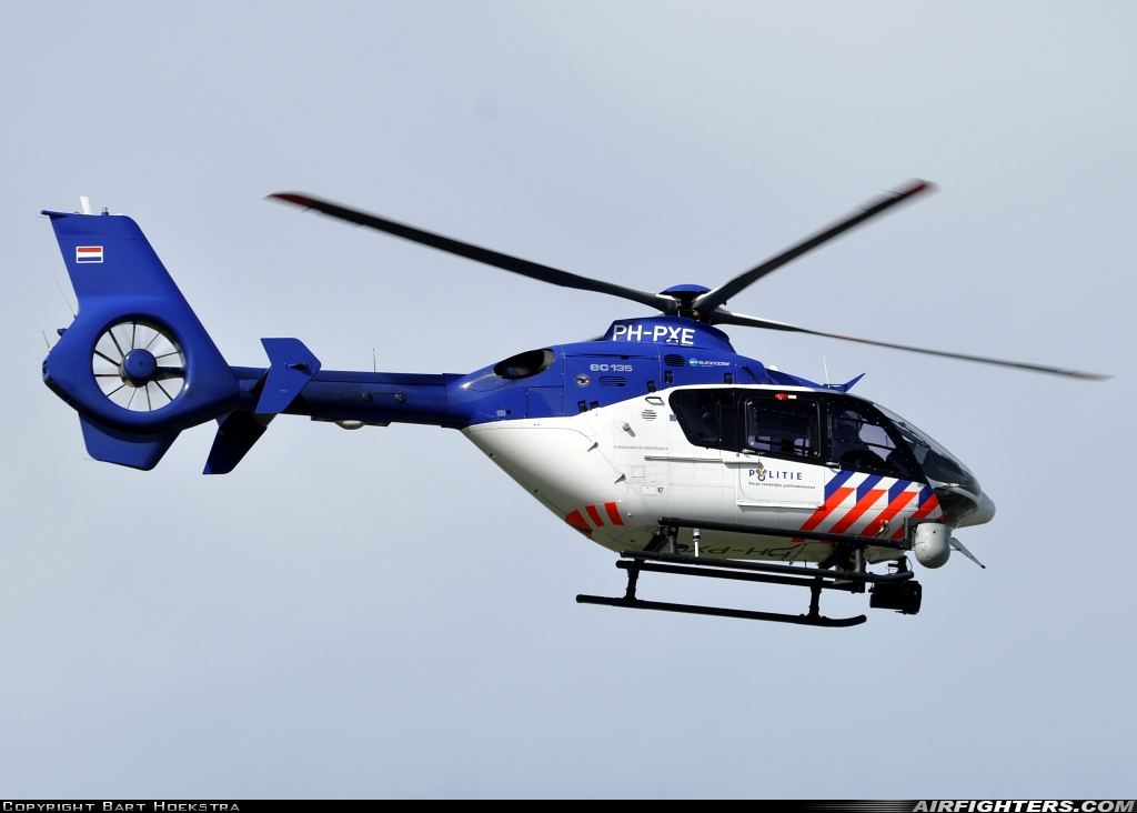 Netherlands - Police Eurocopter EC-135P2 PH-PXE at Deventer - Teuge (EHTE), Netherlands