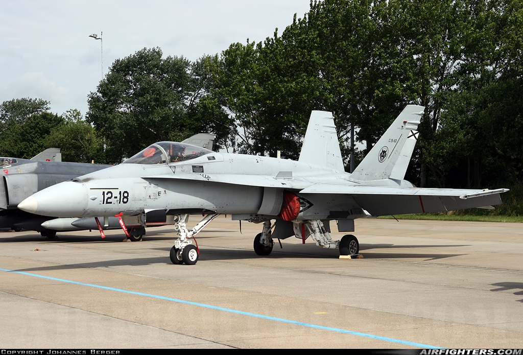 Spain - Air Force McDonnell Douglas C-15 Hornet (EF-18A) C.15-60 at Leeuwarden (LWR / EHLW), Netherlands