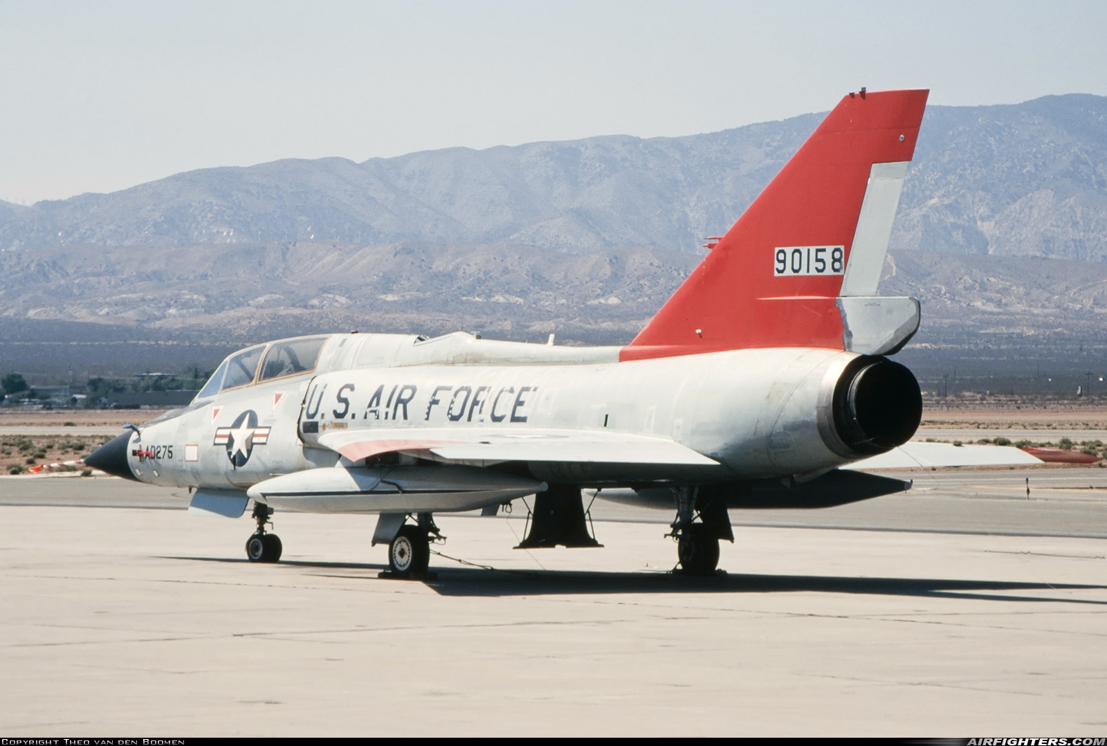 USA - Air Force Convair QF-106B Delta Dart 59-0158 at Mojave (MHV), USA