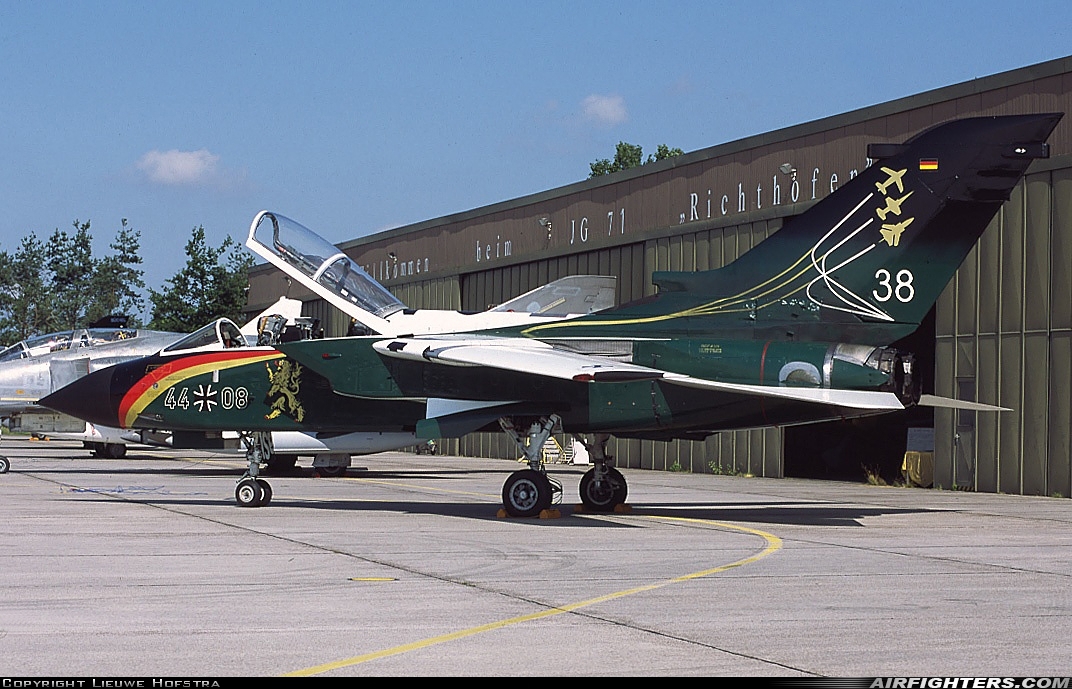 Germany - Air Force Panavia Tornado IDS 44+08 at Wittmundhafen (Wittmund) (ETNT), Germany