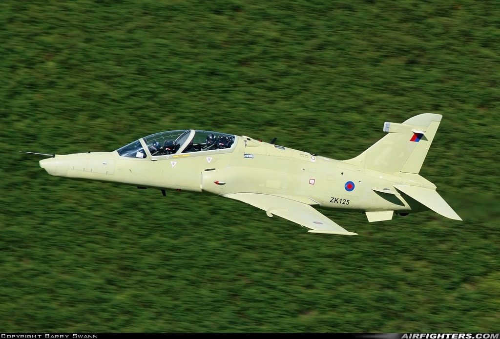 UK - Air Force BAE Systems Hawk 132 ZK125 at Off-Airport - Machynlleth Loop Area, UK