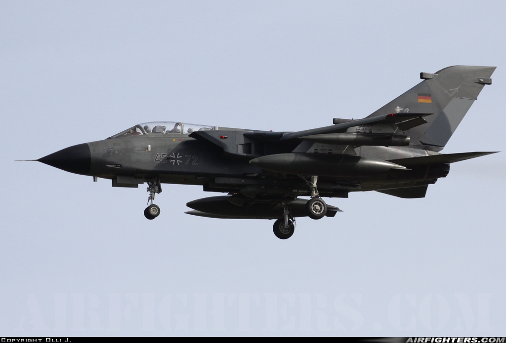 Germany - Air Force Panavia Tornado IDS 45+72 at Neuburg - Zell (ETSN), Germany