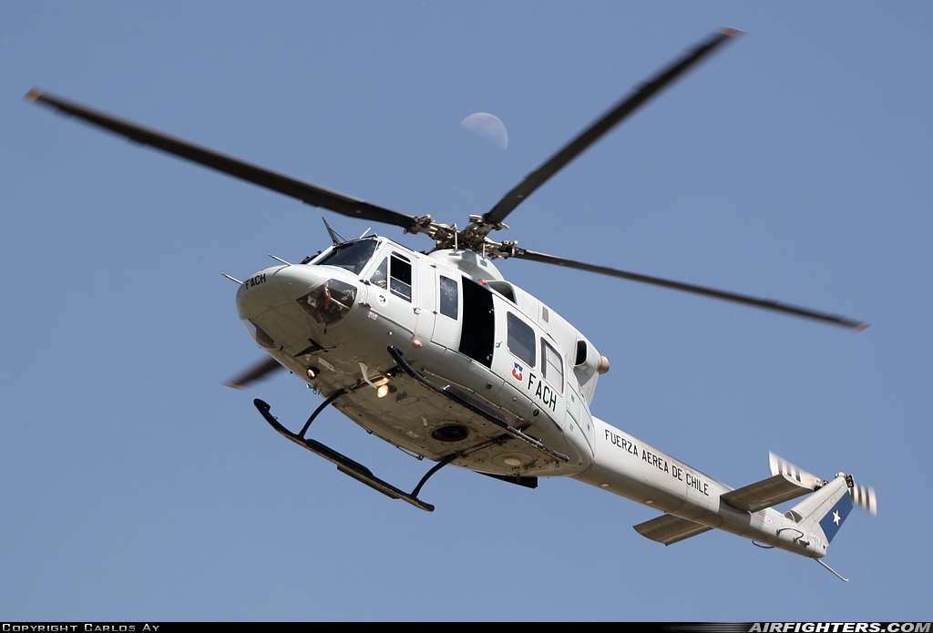 Chile - Air Force Bell 412EP H-47 at Santiago - El Bosque (SCBQ), Chile