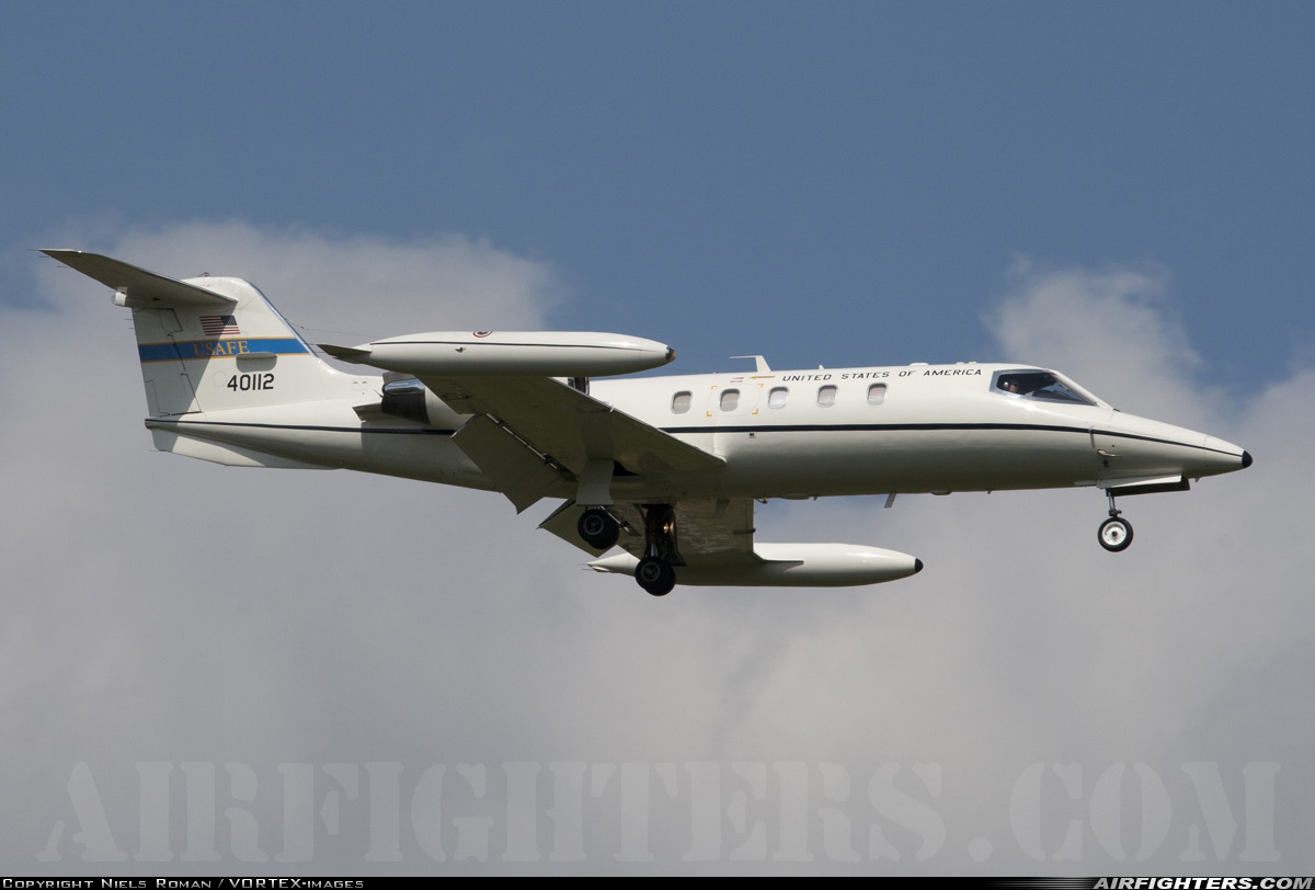 USA - Air Force Learjet C-21A 84-0112 at Ramstein (- Landstuhl) (RMS / ETAR), Germany