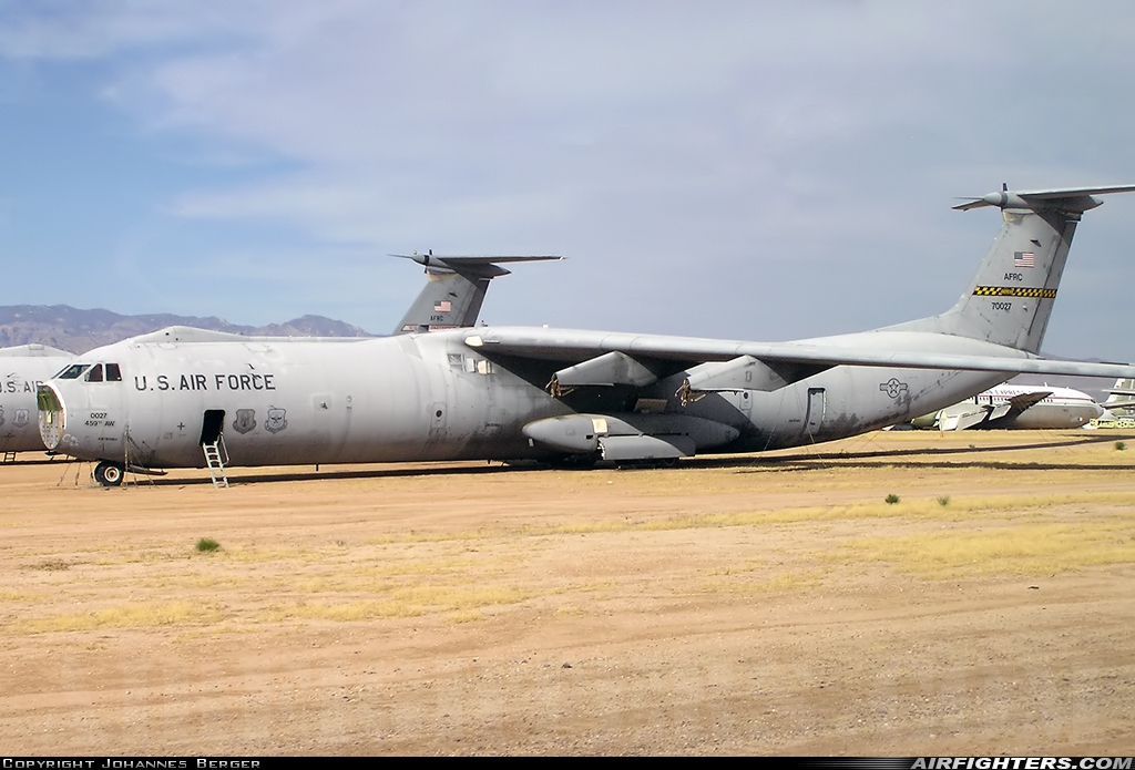 USA - Air Force Lockheed C-141C Starlifter 67-0027 at Tucson - Davis-Monthan AFB (DMA / KDMA), USA