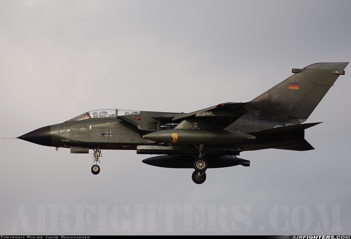 Germany - Air Force Panavia Tornado IDS 45+86 at Norvenich (ETNN), Germany