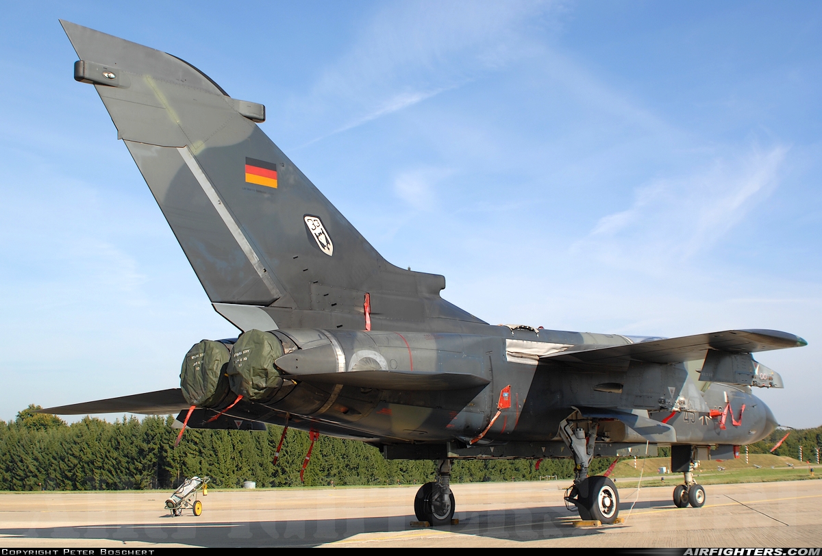 Germany - Air Force Panavia Tornado IDS 45+40 at Buchel (ETSB), Germany