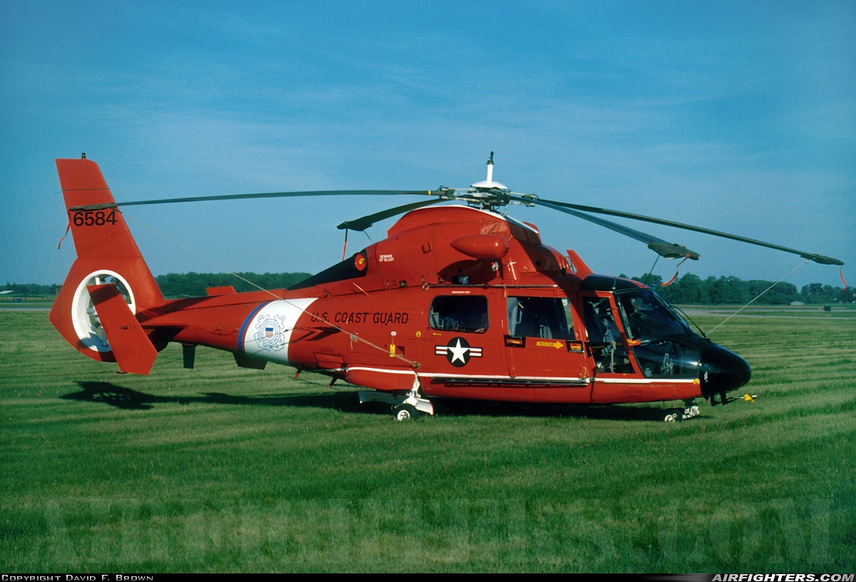 USA - Coast Guard Aerospatiale HH-65A Dolphin 6585 at London (YXU / CYXU), Canada