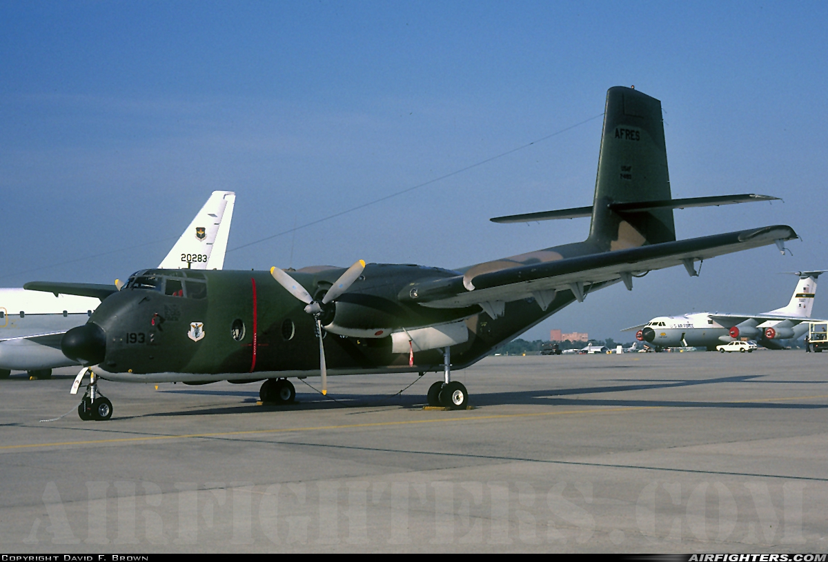 USA - Air Force De Havilland Canada C-7A Caribou 62-4193 at Wrightstown - McGuire AFB (WRI / KWRI), USA