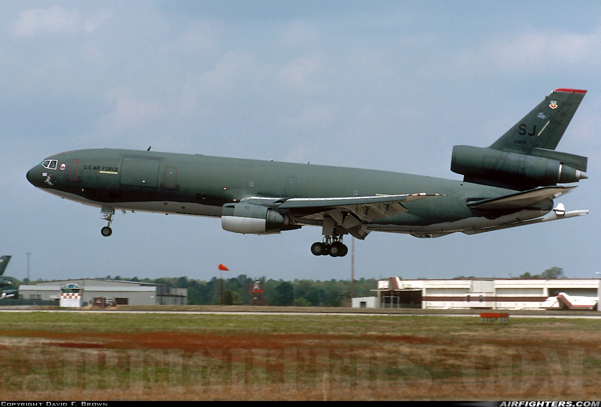 USA - Air Force McDonnell Douglas KC-10A Extender (DC-10-30CF) 86-0033 at Goldsboro - Seymour Johnson AFB (GSB / KGSB), USA