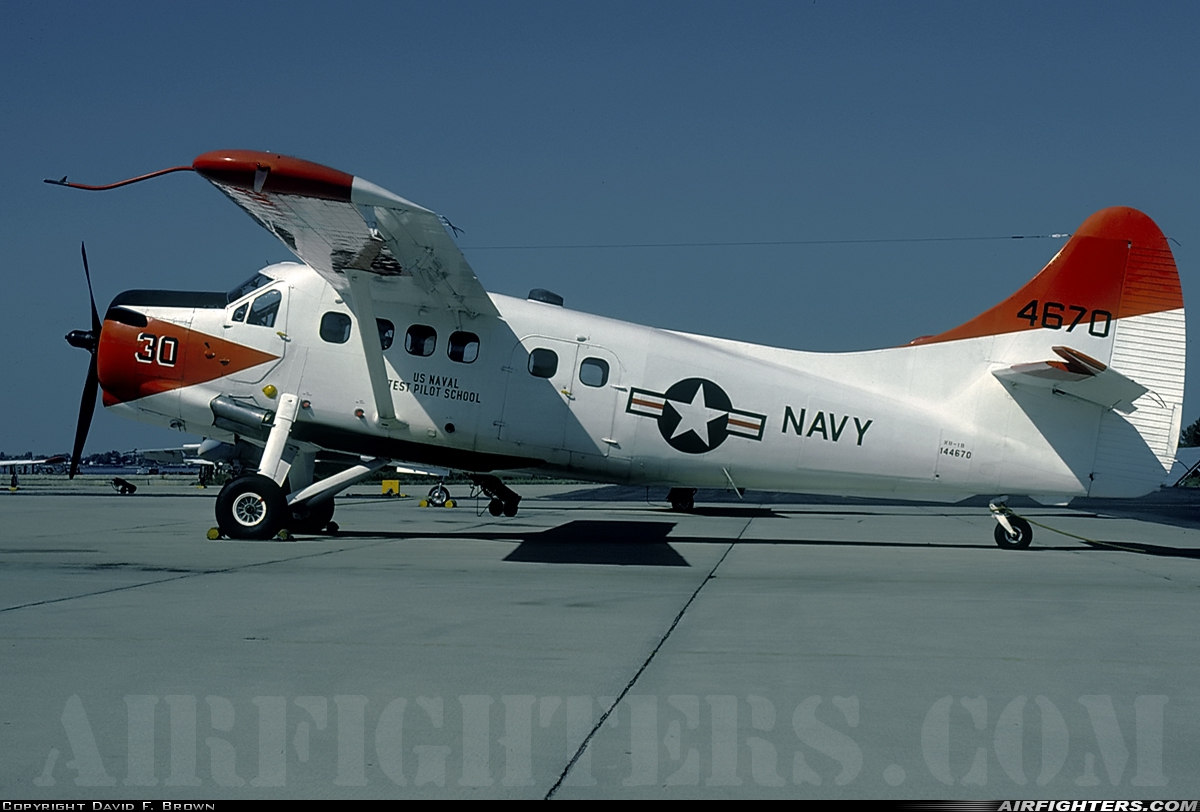 USA - Navy De Havilland Canada NU-1B Otter (DHC-3) 144670 at Patuxent River - NAS / Trapnell Field (NHK / KNHK), USA