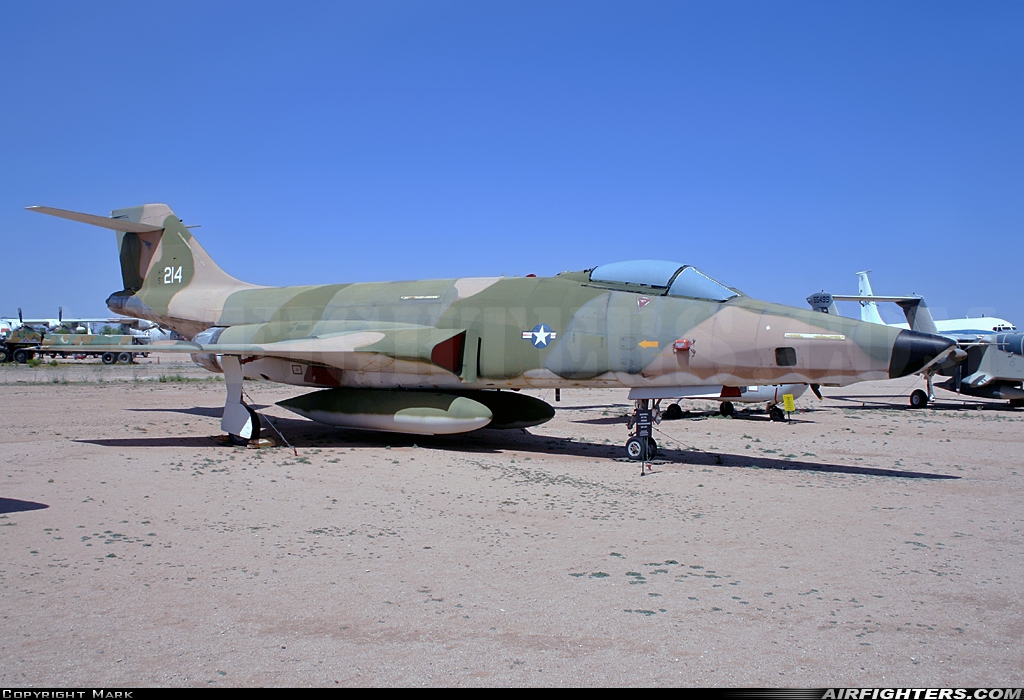 USA - Air Force McDonnell RF-101C Voodoo 56-0214 at Tucson - Pima Air and Space Museum, USA