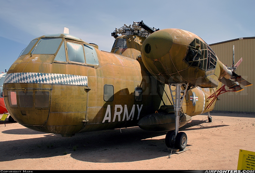 USA - Army Sikorsky CH-37B Mojave 58-1005 at Tucson - Pima Air and Space Museum, USA