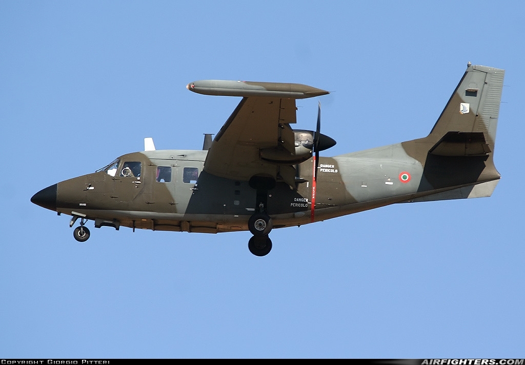 Italy - Air Force Piaggio P-166DL-3  at Ghedi (- Tenente Luigi Olivari) (LIPL), Italy