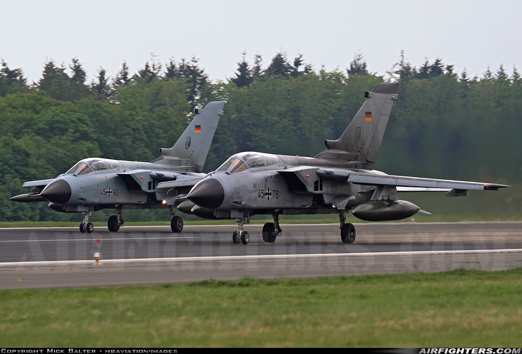 Germany - Air Force Panavia Tornado IDS 45+90 at Buchel (ETSB), Germany