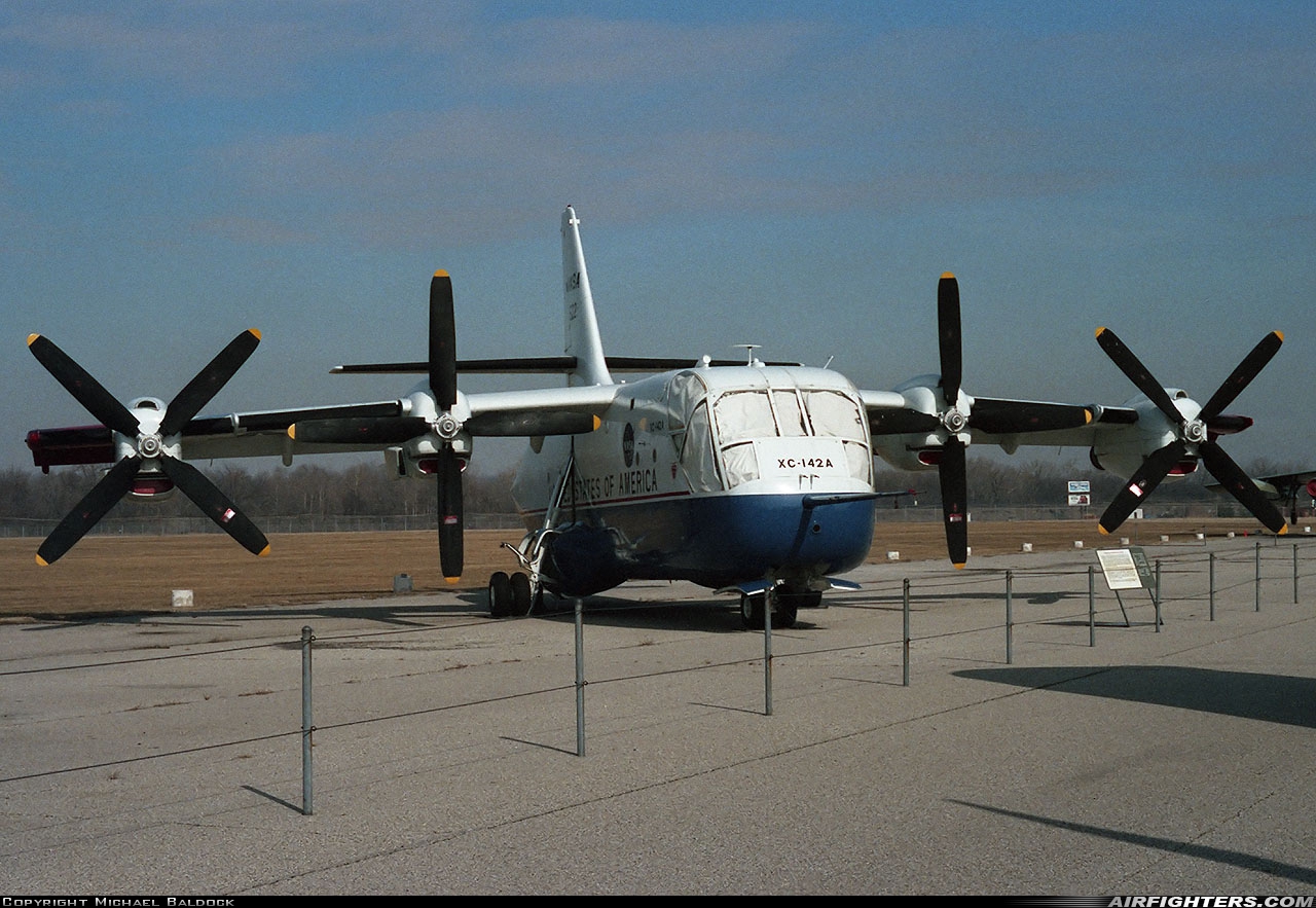 USA - NASA LTV Aerospace XC-142A 522 at Dayton - Wright-Patterson AFB (Wright AFB) (DWF), USA