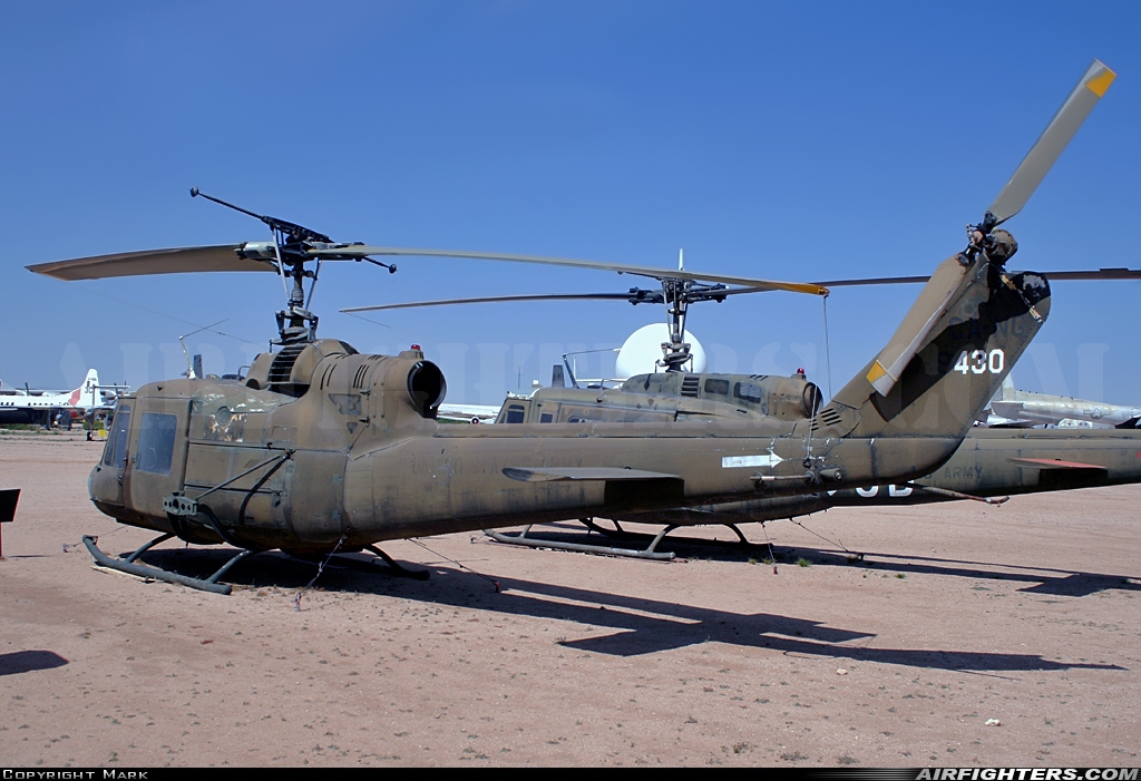 USA - Army Bell UH-1M Iroquois (204) 65-09430 at Tucson - Pima Air and Space Museum, USA