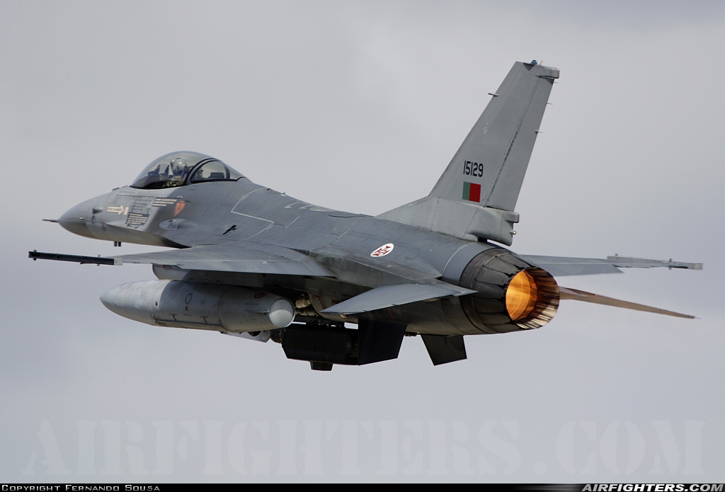Portugal - Air Force General Dynamics F-16AM Fighting Falcon 15129 at Monte Real (BA5) (LPMR), Portugal