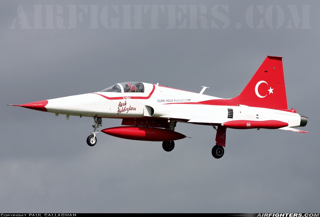 Türkiye - Air Force Canadair NF-5A-2000 (CL-226) 71-3066 at Waddington (WTN / EGXW), UK