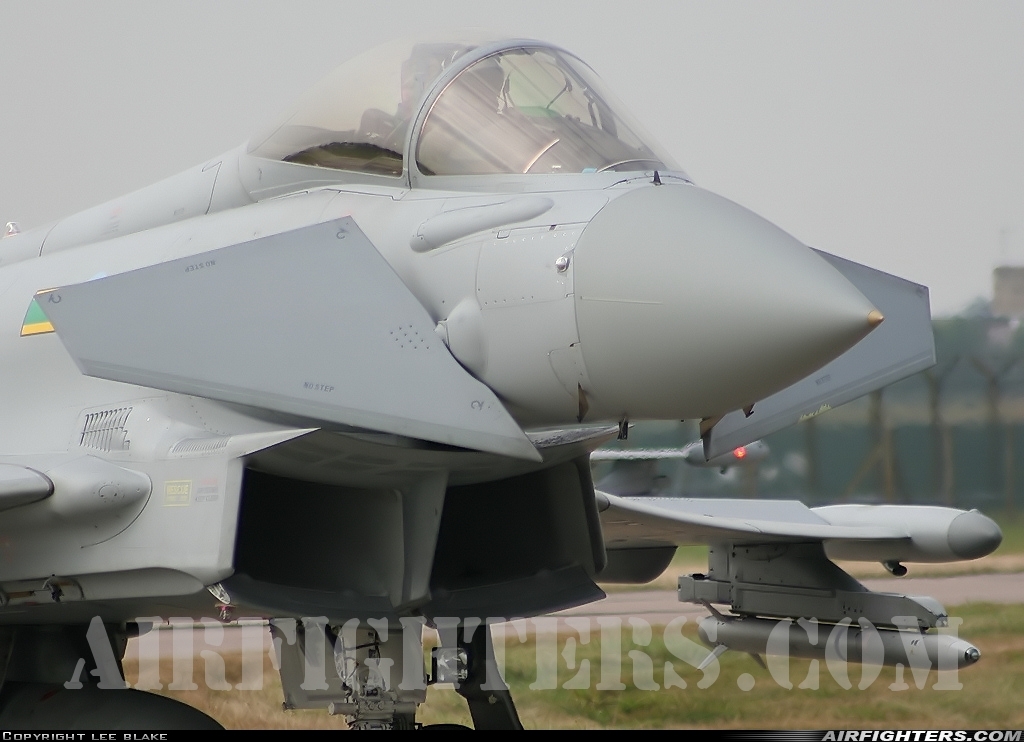 UK - Air Force Eurofighter Typhoon F2 ZJ922 at Coningsby (EGXC), UK