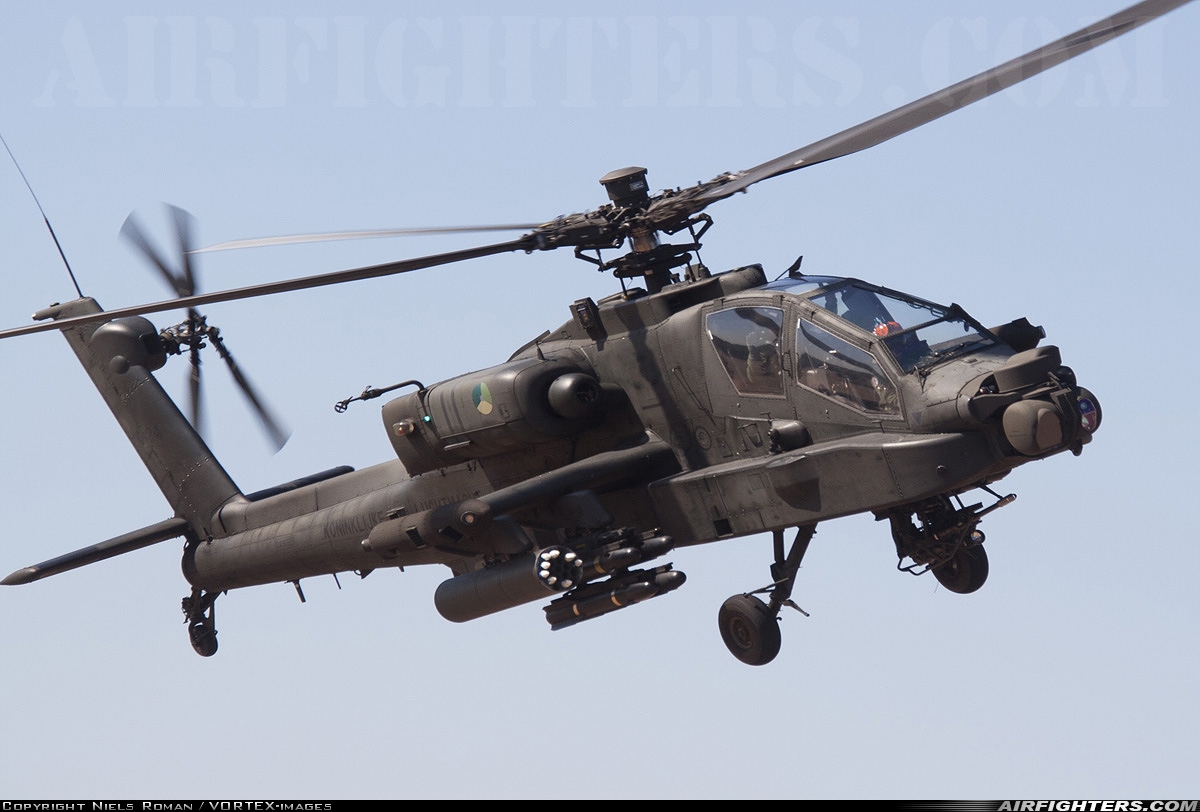 Netherlands - Air Force Boeing AH-64DN Apache Longbow Q-24 at Off-Airport - Oirschotse Heide (GLV5), Netherlands