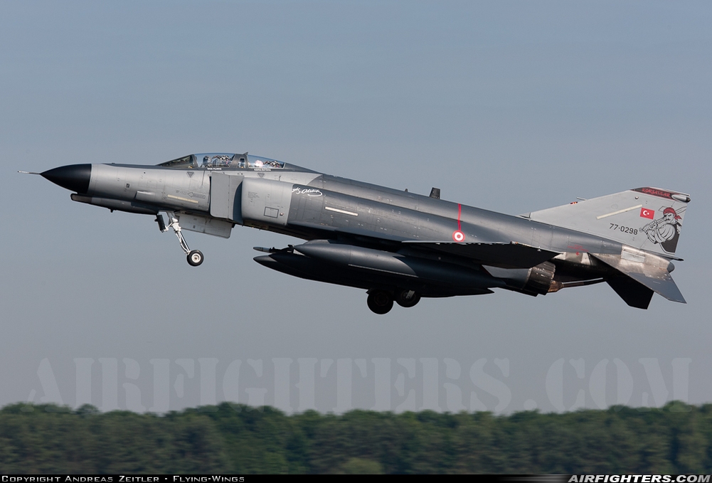 Türkiye - Air Force McDonnell Douglas F-4E-2020 Terminator 77-0298 at Lechfeld (ETSL), Germany