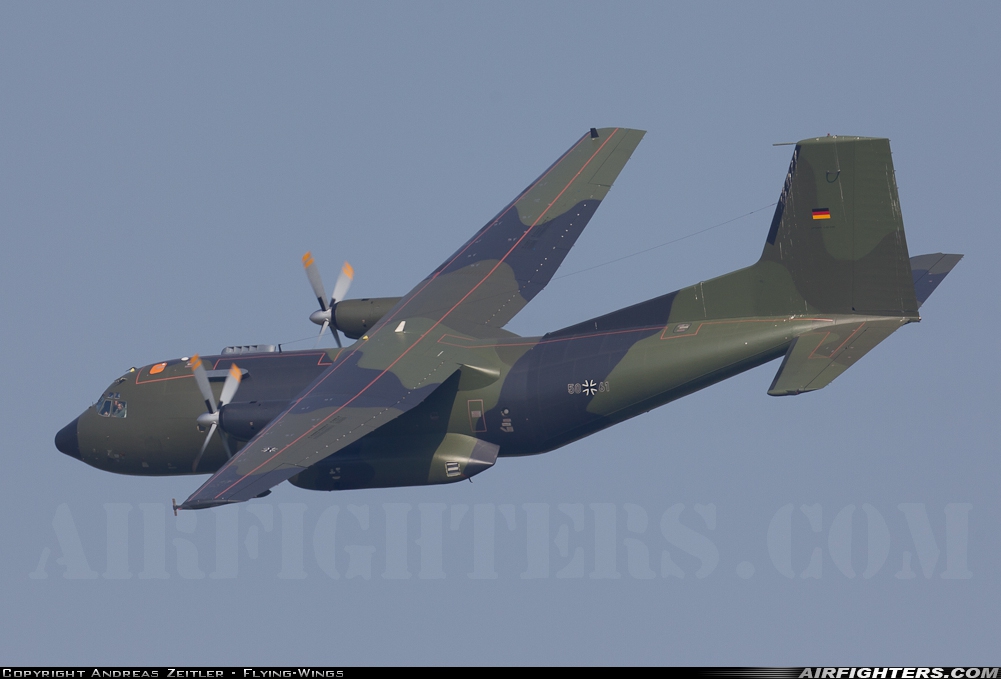 Germany - Air Force Transport Allianz C-160D 50+61 at Off-Airport - Heuberg Range, Germany