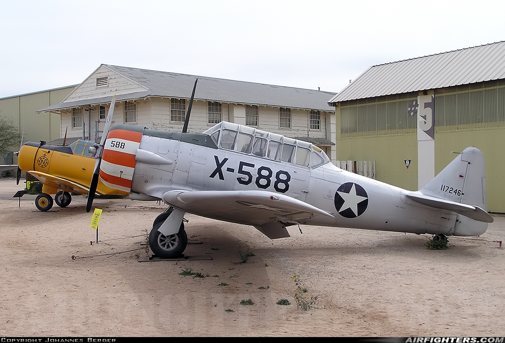 USA - Air Force North American T-6G Texan 41-17246 at Tucson - Pima Air and Space Museum, USA