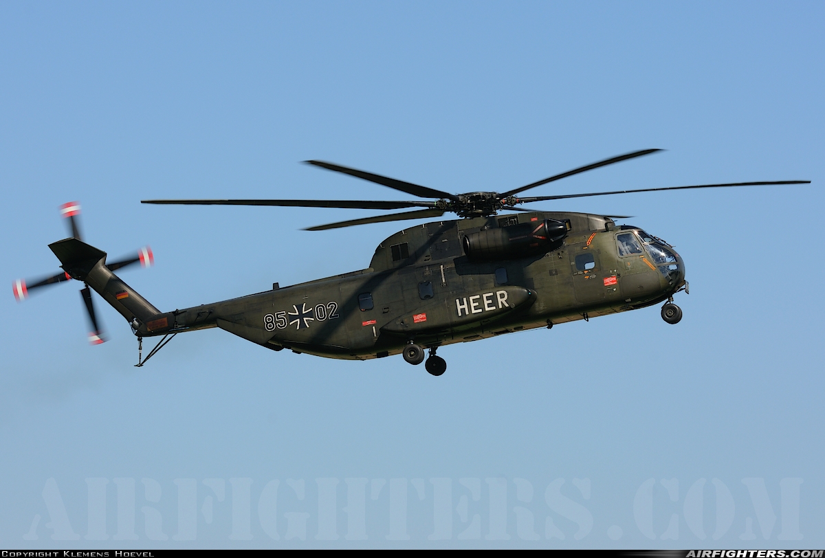 Germany - Army Sikorsky CH-53G (S-65) 85+02 at Rheine-Bentlage (ETHE), Germany