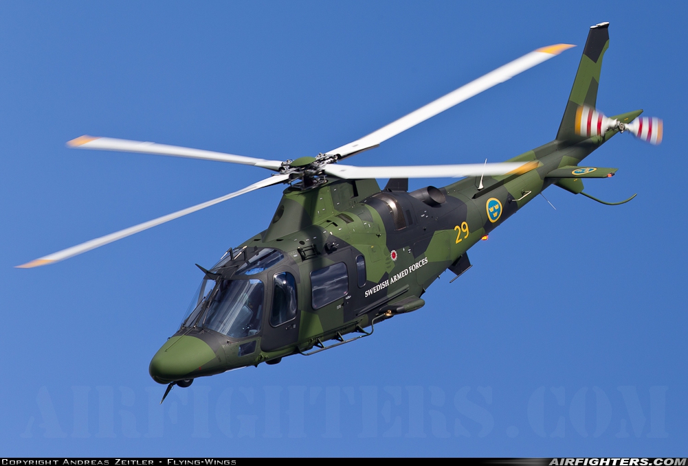 Sweden - Air Force Agusta Hkp15A (A-109E LUH) 15029 at Gothenburg - City (Save) (GSE / ESGP), Sweden