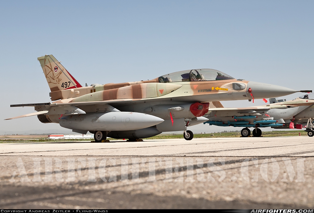 Israel - Air Force Lockheed Martin F-16I Sufa 497 at Tel Nof (LLEK), Israel