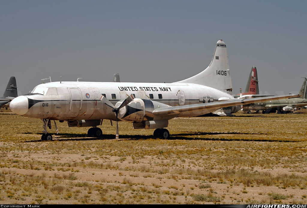 USA - Navy Convair C-131F 141016 at Tucson - Davis-Monthan AFB (DMA / KDMA), USA