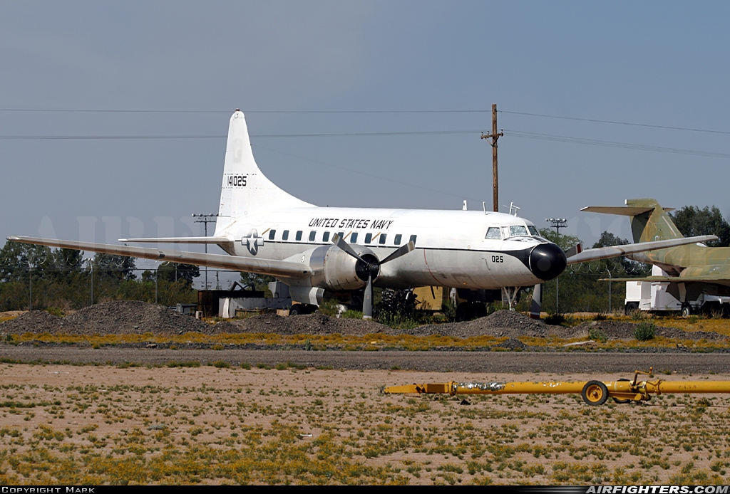 USA - Navy Convair C-131F 141025 at Tucson - Pima Air and Space Museum, USA