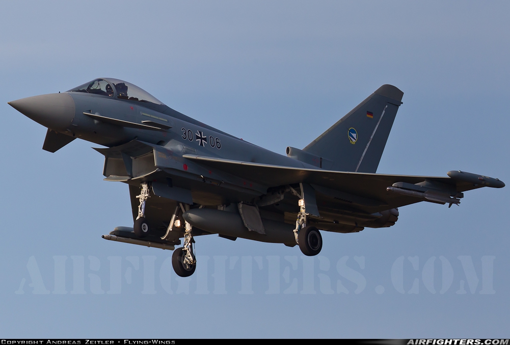 Germany - Air Force Eurofighter EF-2000 Typhoon S 30+06 at Ingolstadt - Manching (ETSI), Germany