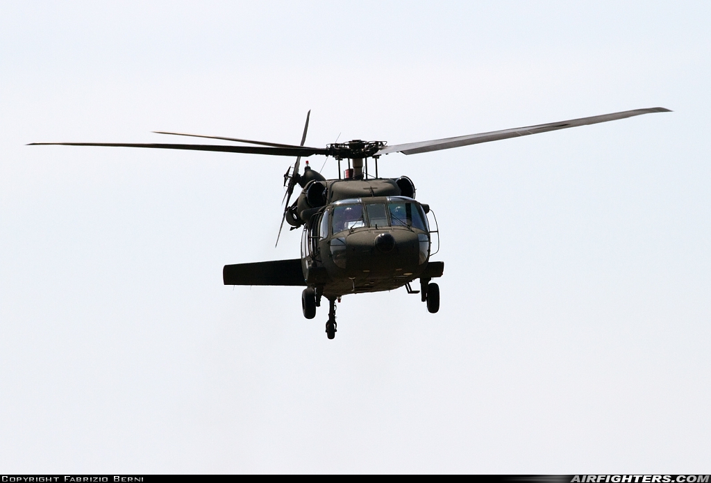 USA - Army Sikorsky UH-60A(C) Black Hawk (S-70A) 87-24583 at Verona - Villafranca (Valerio Catullo) (VRN / LIPX), Italy