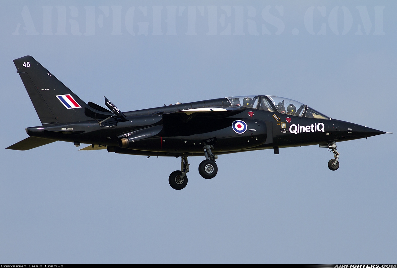 Company Owned - QinetiQ Dassault/Dornier Alpha Jet A ZJ645 at Boscombe Down (EGDM), UK