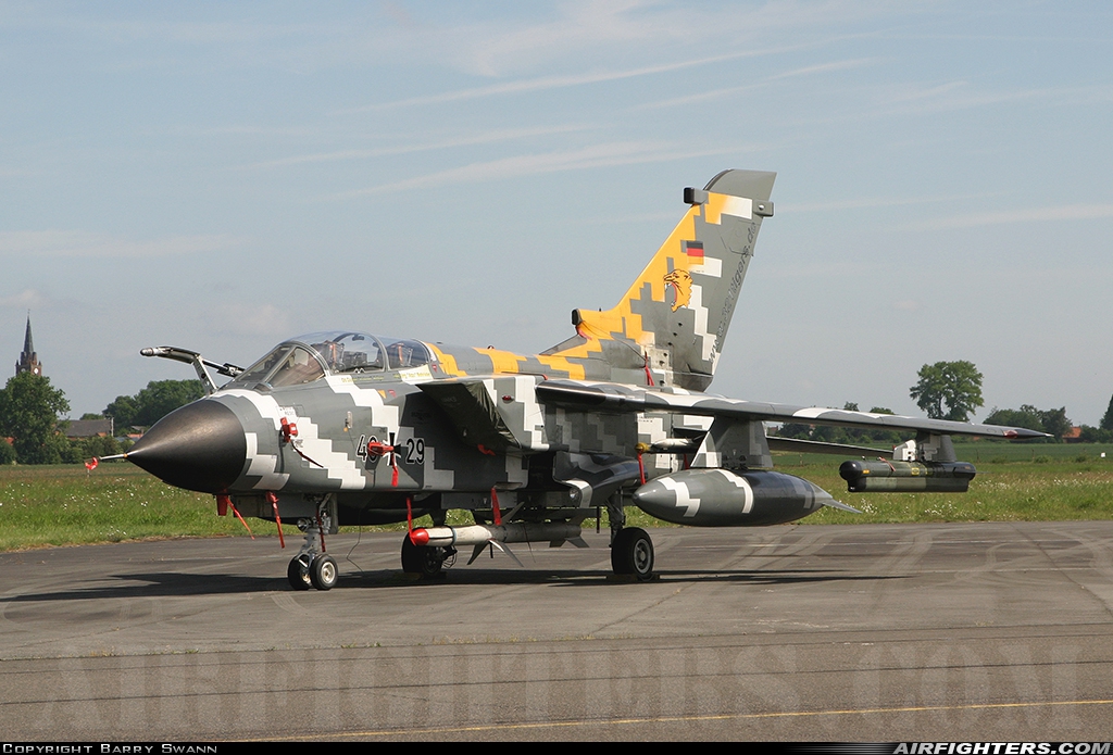 Germany - Air Force Panavia Tornado ECR 46+29 at Cambrai - Epinoy (LFQI), France