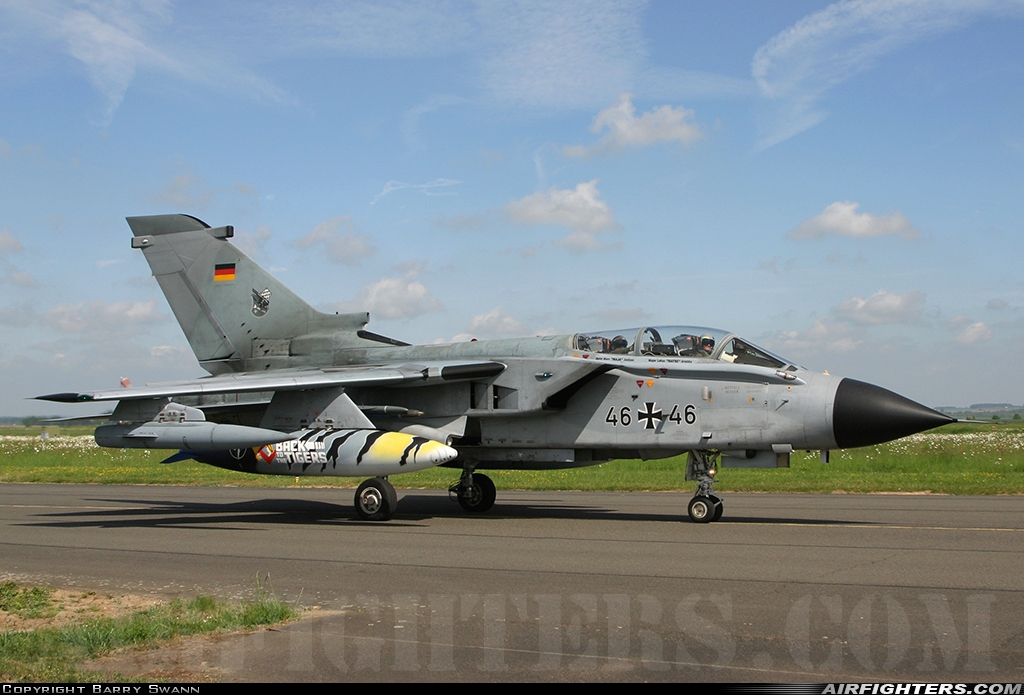 Germany - Air Force Panavia Tornado ECR 46+46 at Cambrai - Epinoy (LFQI), France