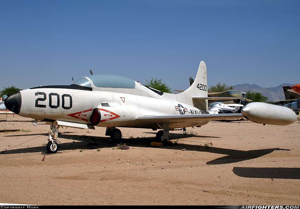 USA - Navy Lockheed T-1A Seastar 144200 at Tucson - Pima Air and Space Museum, USA