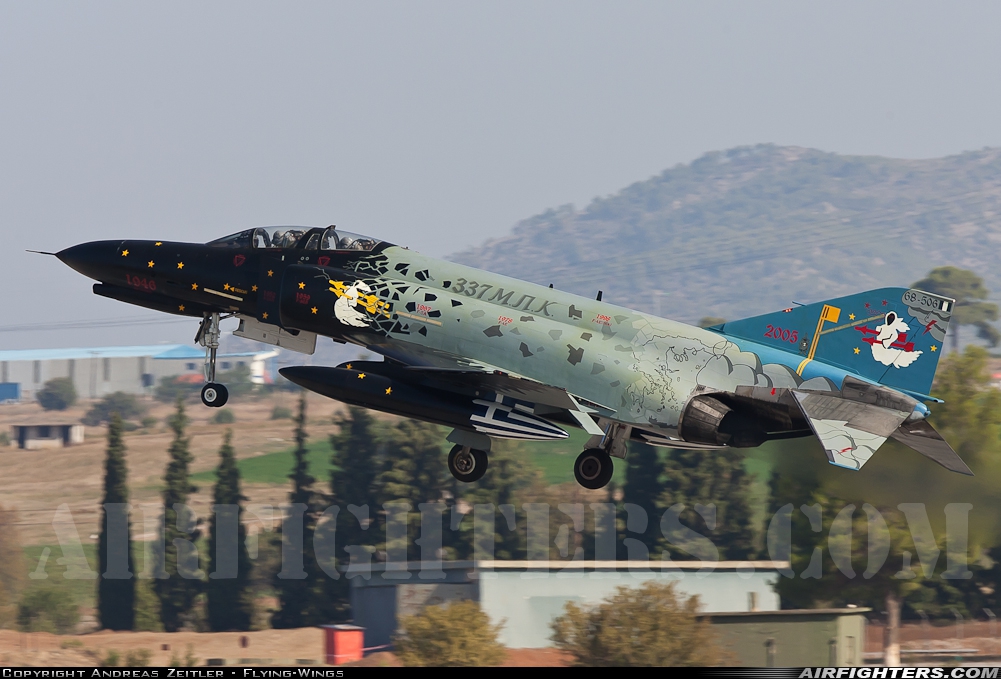 Greece - Air Force McDonnell Douglas F-4E Phantom II 68-0506 at Tanagra (LGTG), Greece