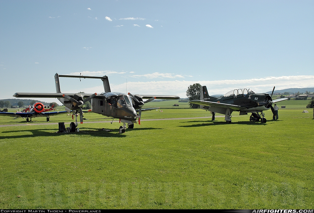 Private North American Rockwell OV-10B Bronco F-AZKM at Lommis (LSZT), Switzerland