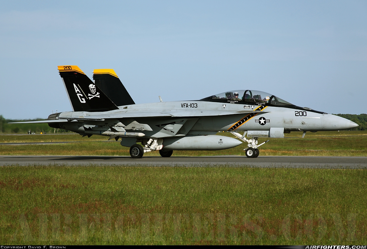 USA - Navy Boeing F/A-18F Super Hornet 166620 at Virginia Beach - Oceana NAS / Apollo Soucek Field (NTU / KNTU), USA