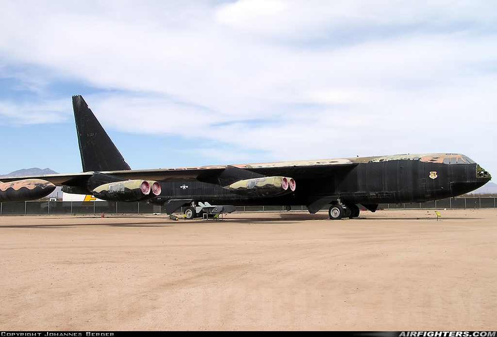 USA - Air Force Boeing B-52D Stratofortress 55-0067 at Tucson - Pima Air and Space Museum, USA