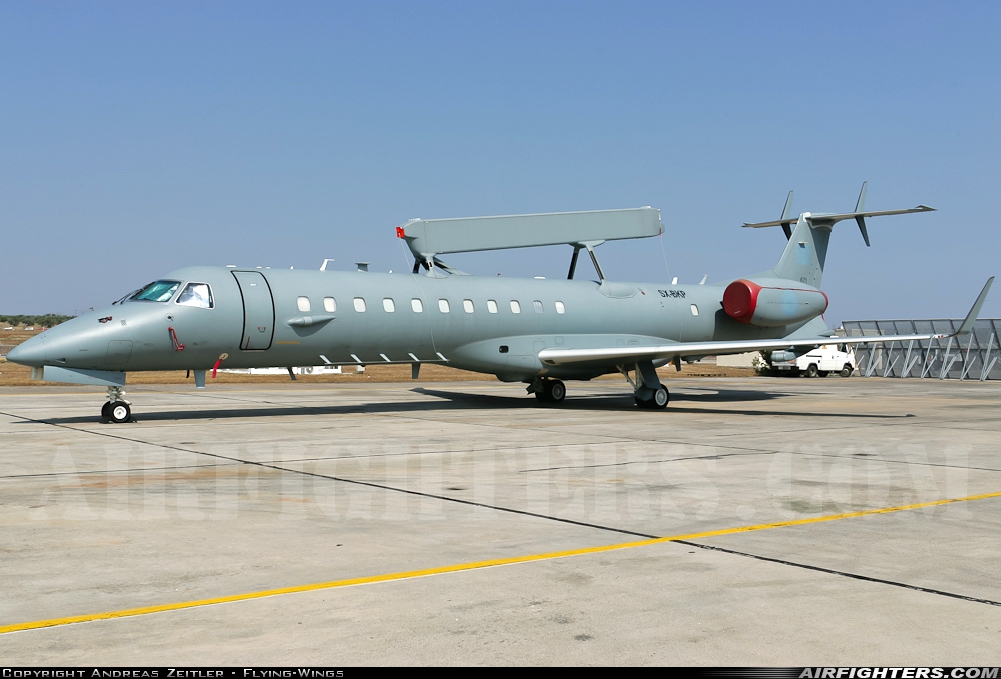 Greece - Air Force Embraer EMB-145H AEW&C SX-BKP at Tanagra (LGTG), Greece